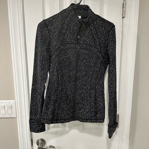 lululemon athletica Black and White Speckled Jacket